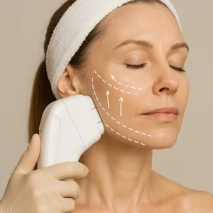 Woman having HI-FU to reduce wrinkles call LA LIPO Willenhall Now!