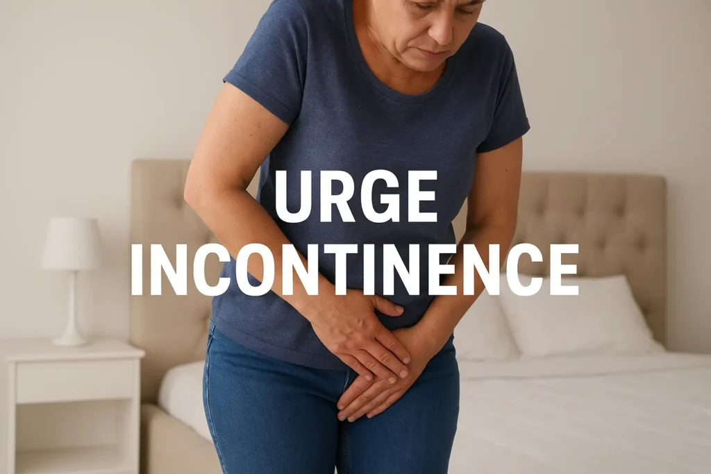 how to manage urge incontinence Willenhall symptoms