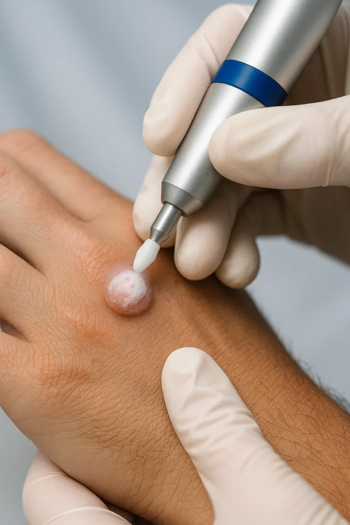 example of wart removal Willenhall using cryopen