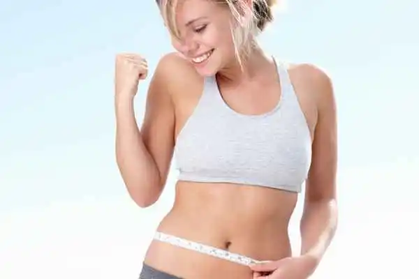 woman happy after fat reduction treatment Willenhall
