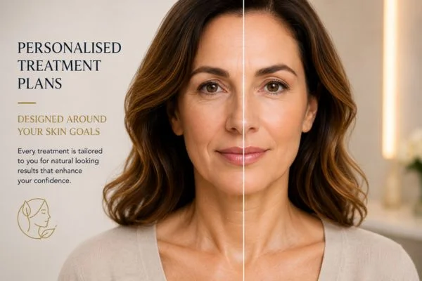 Before and after results of Collagen Lift Therapy Willenhall