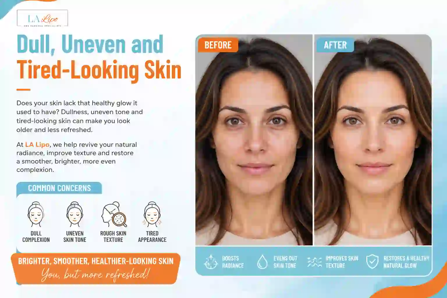 Sign #5: Dull, Uneven and Tired-Looking Skin Willenhall